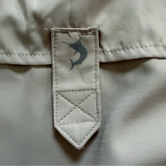 Reel Legends Saltwater II Performance Fishing Shirt XXL NWT Beige Khaki - Picture 6 of 9